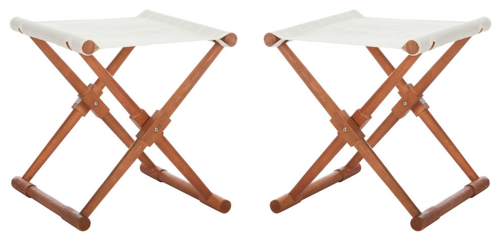 Safavieh Breanne Stool, Beige/Natural