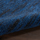 Nourison Essentials 8' x Round Midnight Blue Outdoor Area Rug