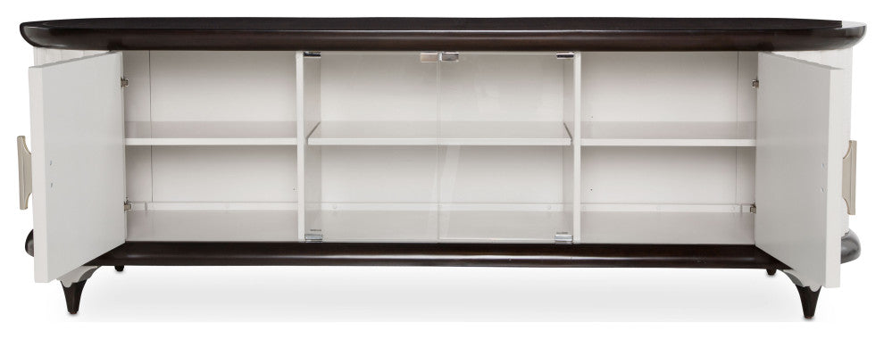 Paris Chic Media Cabinet Espresso