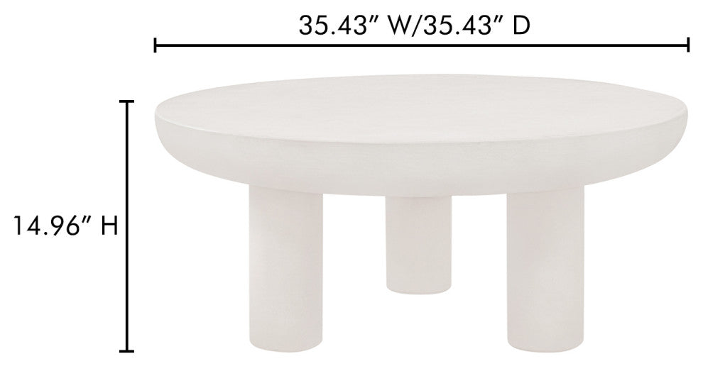 Rocca Coffee Table Cream