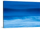 "Blue Waves" Wrapped Canvas Art Print, 48"x32"x1.5"