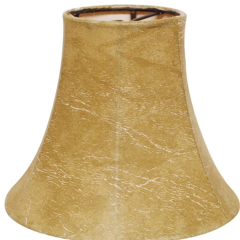 5" Antique Parchment Set of 6 Empire Slanted Chandelier Lampshades