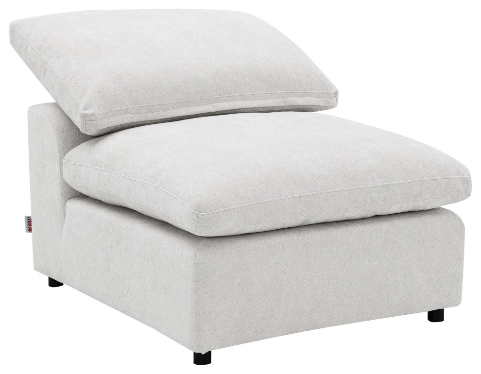 ACME Naveen Modular, Armless Chair, Ivory Linen