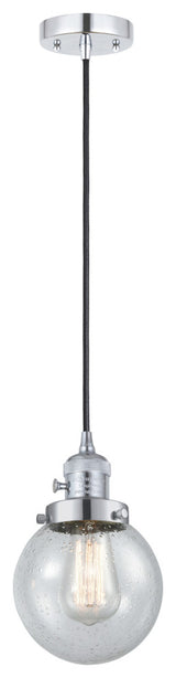 INNOVATIONS 201CSW-PC-G204-6 1-Light Mini Pendant Polished Chrome