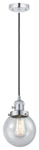 INNOVATIONS 201CSW-PC-G204-6 1-Light Mini Pendant Polished Chrome