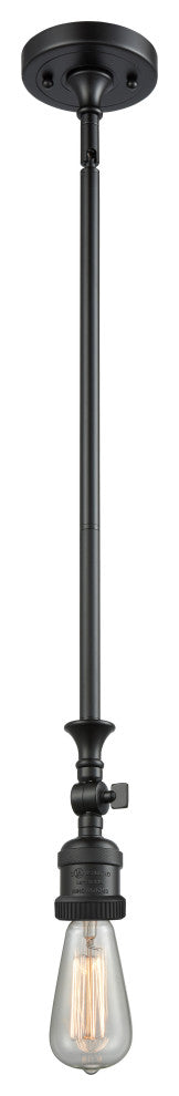INNOVATIONS LIGHTING 206-BK Bare Bulb 1 Light Mini Pendant