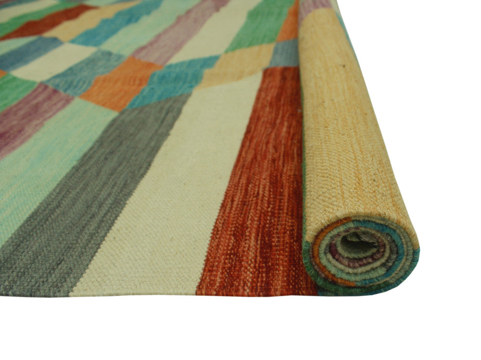 Winchester Kilim Tye Ivory Rug