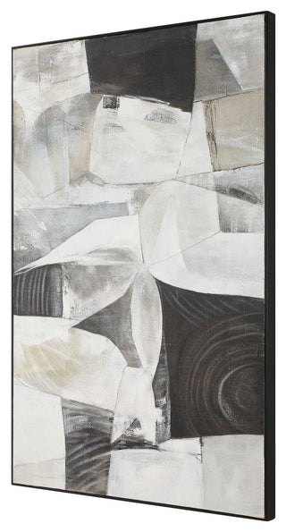 Uttermost Folding Time Framed Abstract Art