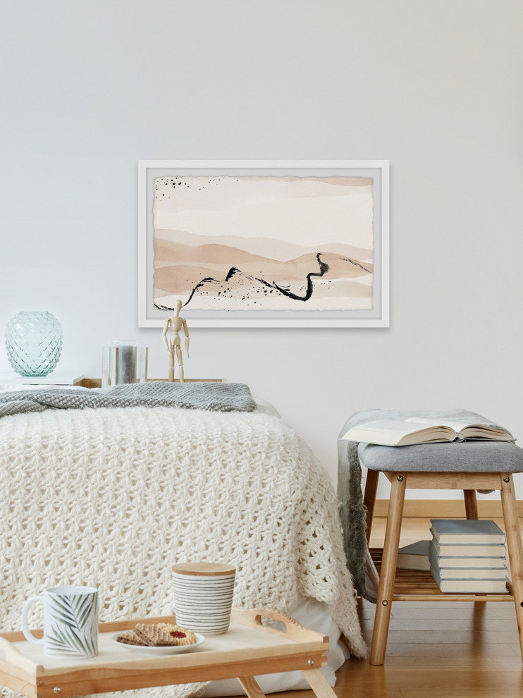 "Road Not Taken" Framed Painting Print, 24x16