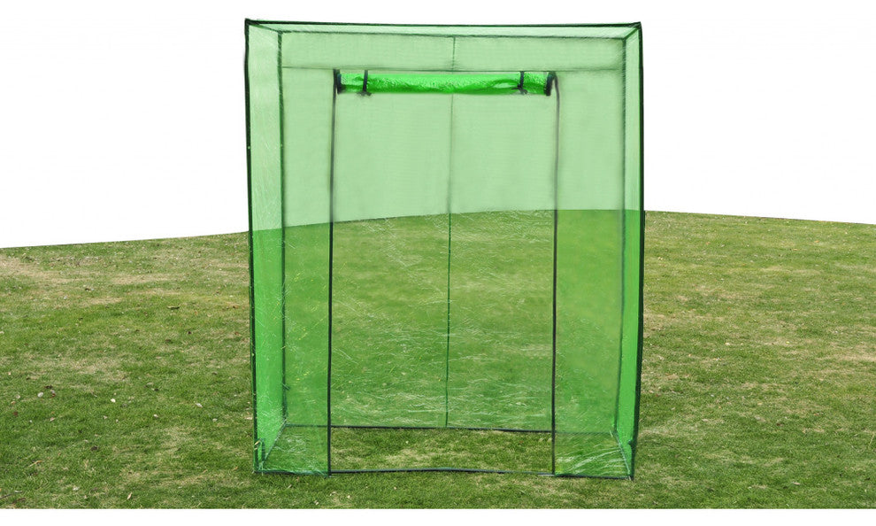 vidaXL Greenhouse Grow House for Plant Growing Green House Steel Frame PVC