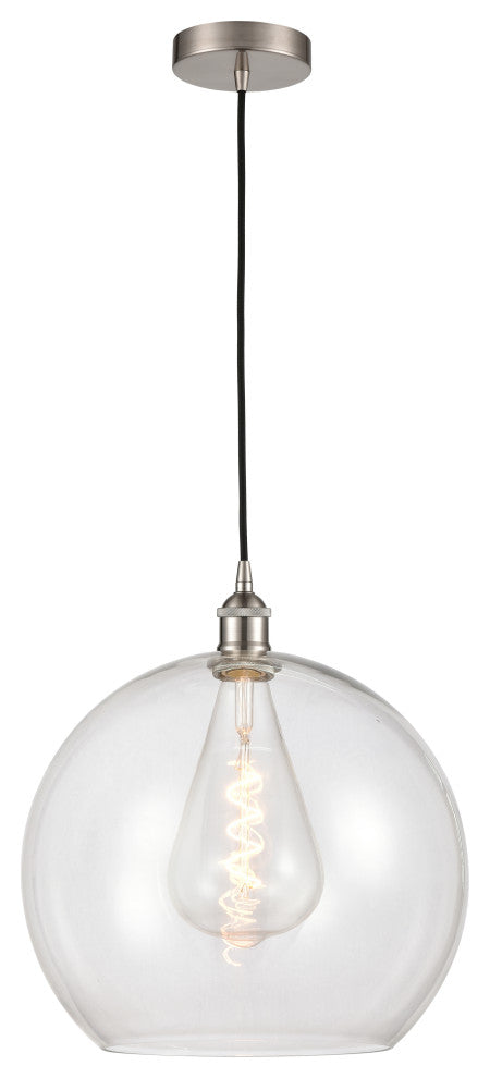 Innovations 616-1P-SN-G122-14 1-Light Pendant, Brushed Satin Nickel