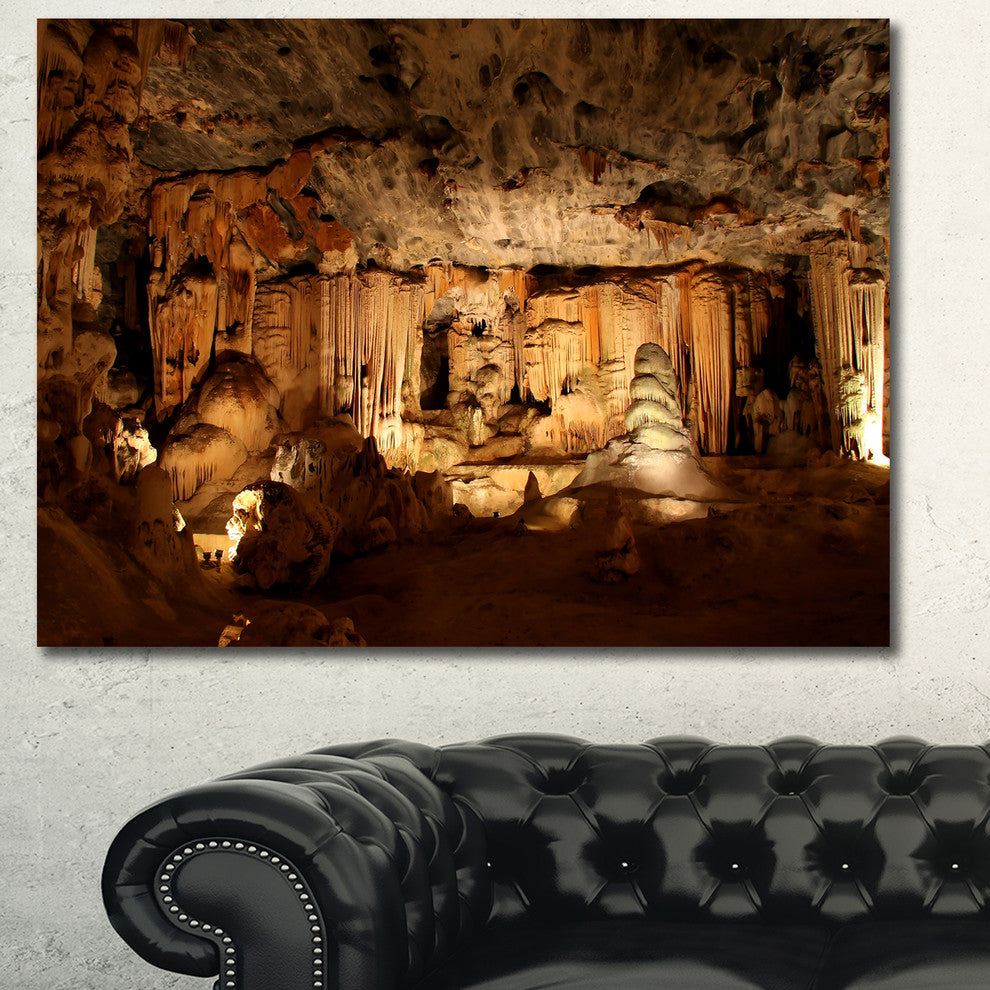 Bright Cango Caves South Africa, African Landscape Canvas Art Print, 40"x30"