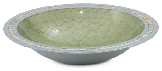 Classic 15" Round Bowl, Kiwi