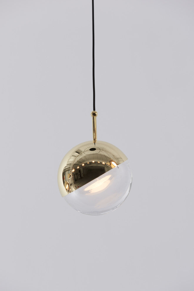 Dora Pendant single, Brass