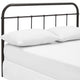 Modway Serena Queen Steel Headboard, Brown