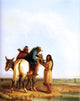 Alfred Jacob Miller The Thirsty Trapper, 20"x25" Wall Decal Print