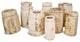 Consigned Sun Bleached Wood Butter Pot