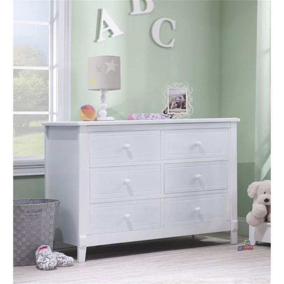 Sorelle Berkley Double Dresser in White