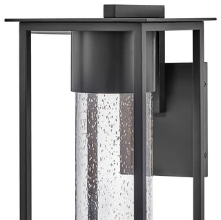 Hinkley Coen Medium Wall Mount Lantern, Black