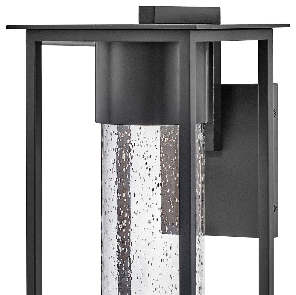 Hinkley Coen Medium Wall Mount Lantern, Black