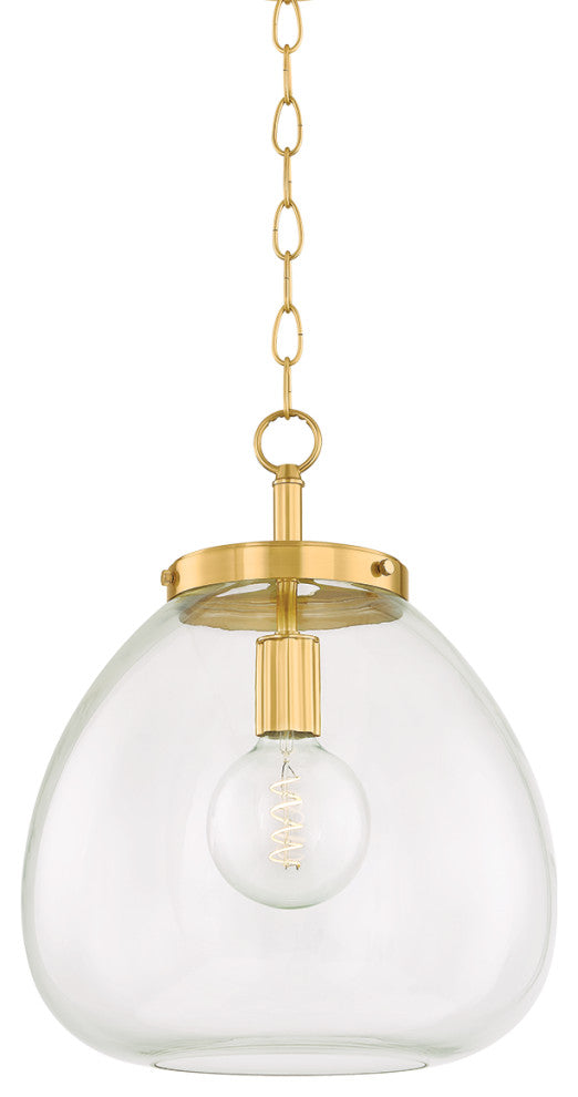 Mitzi Della Pendant Aged Brass