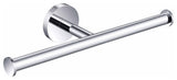 Circular Double Toilet Paper Holder, Chrome