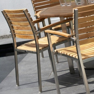 Vogue Stacking Armchair, No Cushion