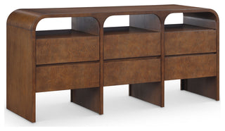Giada Solid Wood And Veneer Dresser, Brown, Dresser