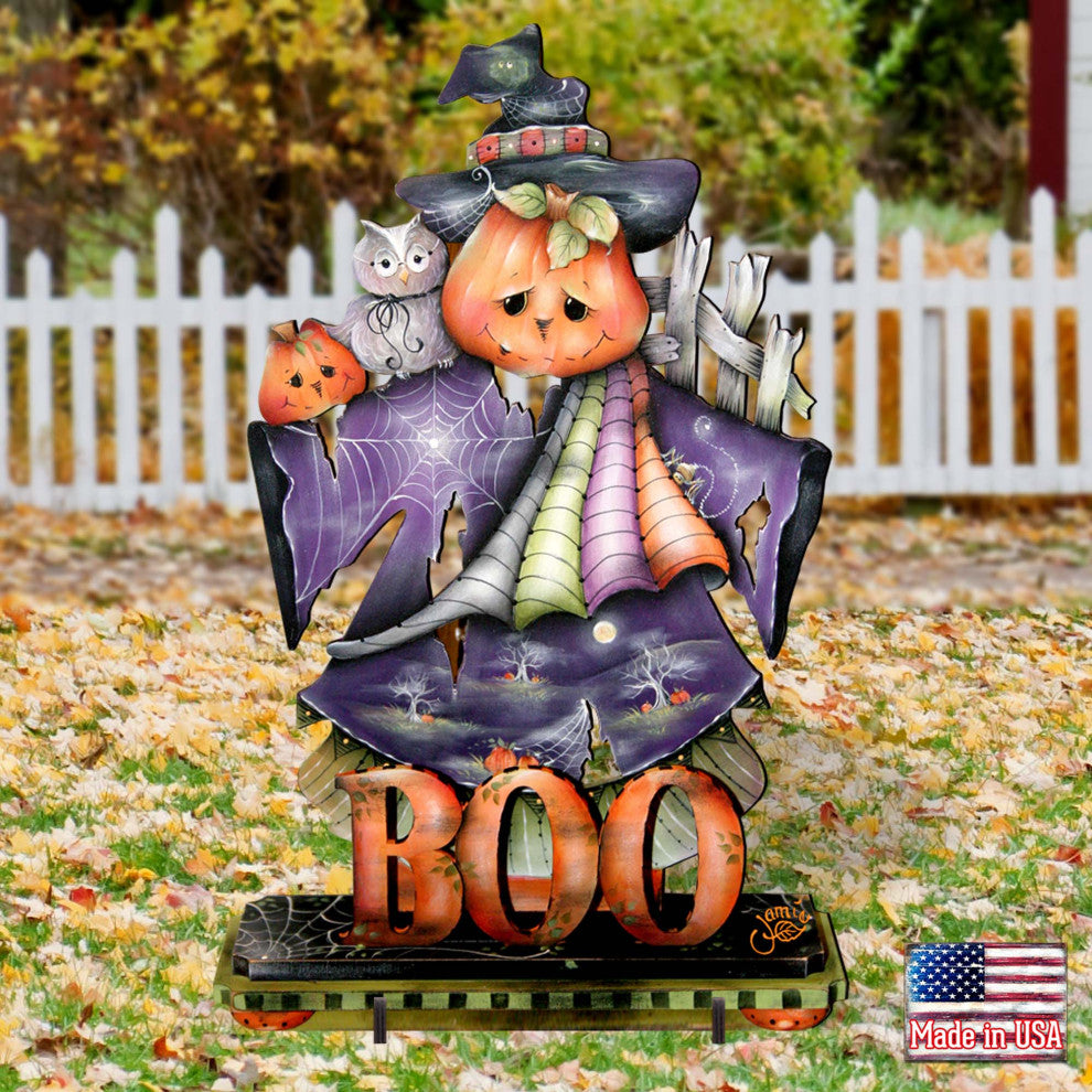 This Boos For You Free-Standing Garden Decor