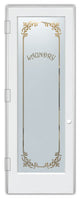 Laundry Door - Lenora Harrington Laundry - Primed - 36" x 96" - Knob on...