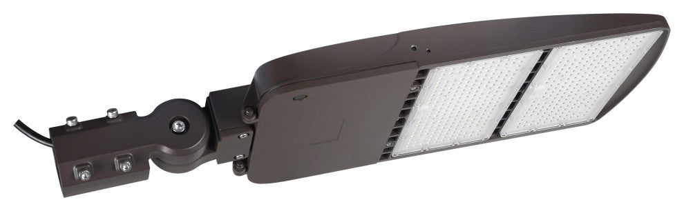 LED Area Light Type III - 240 Watt - Bronze Finish - 5000K - 120-277V