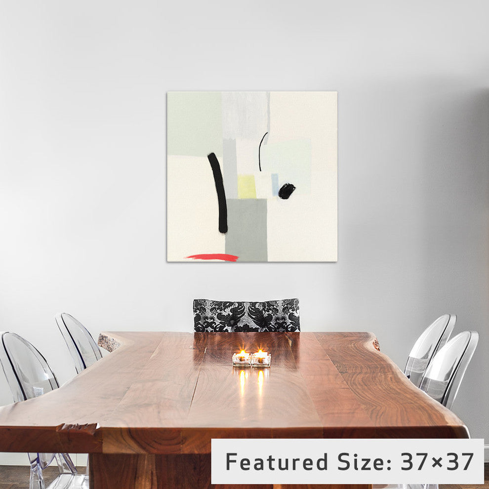 "Interruptions" by Aliza Cohen, 26x26x1.5