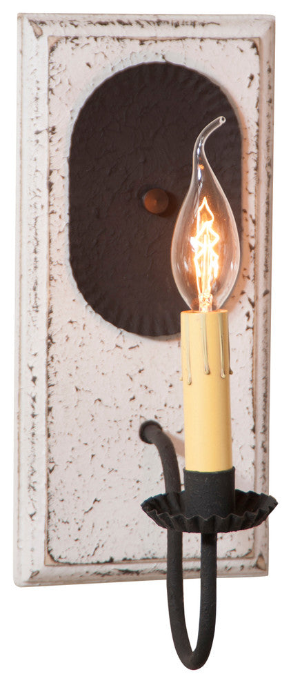 Wilcrest Sconce, Vintage White