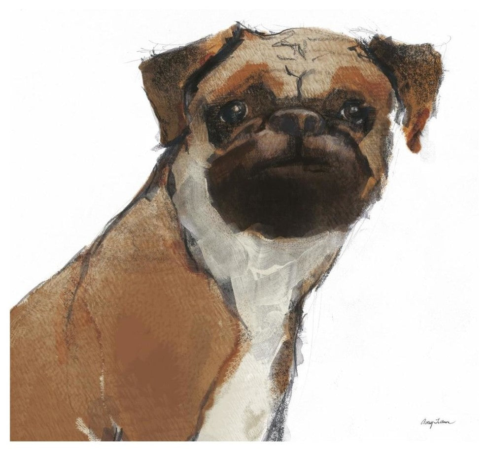 "Snug Watercolor" Digital Paper Print by Avery Tillmon, 32"x32"