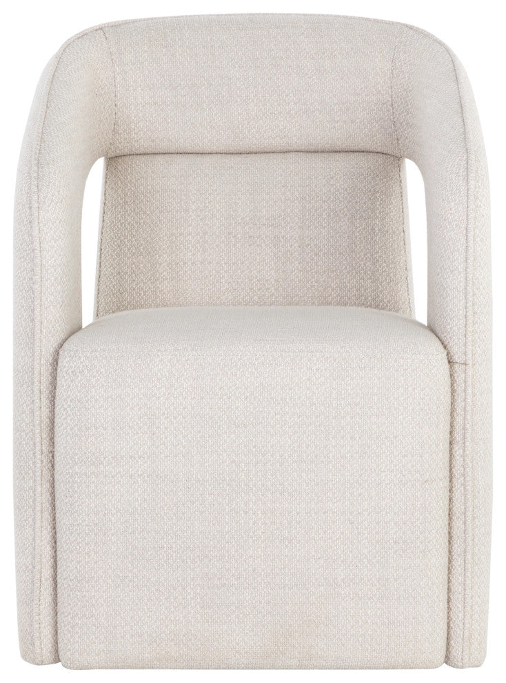 Kendrick Wheeled Dining Armchair