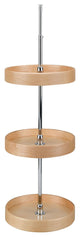 18" Wood Full Circle 3 Shelf Lazy Susan Maple Rev-A-Shelf LD-4NW-073-1836-1