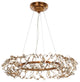 Maxim 30445CGGL 8-Light Pendant Crystal Garden Gold Leaf
