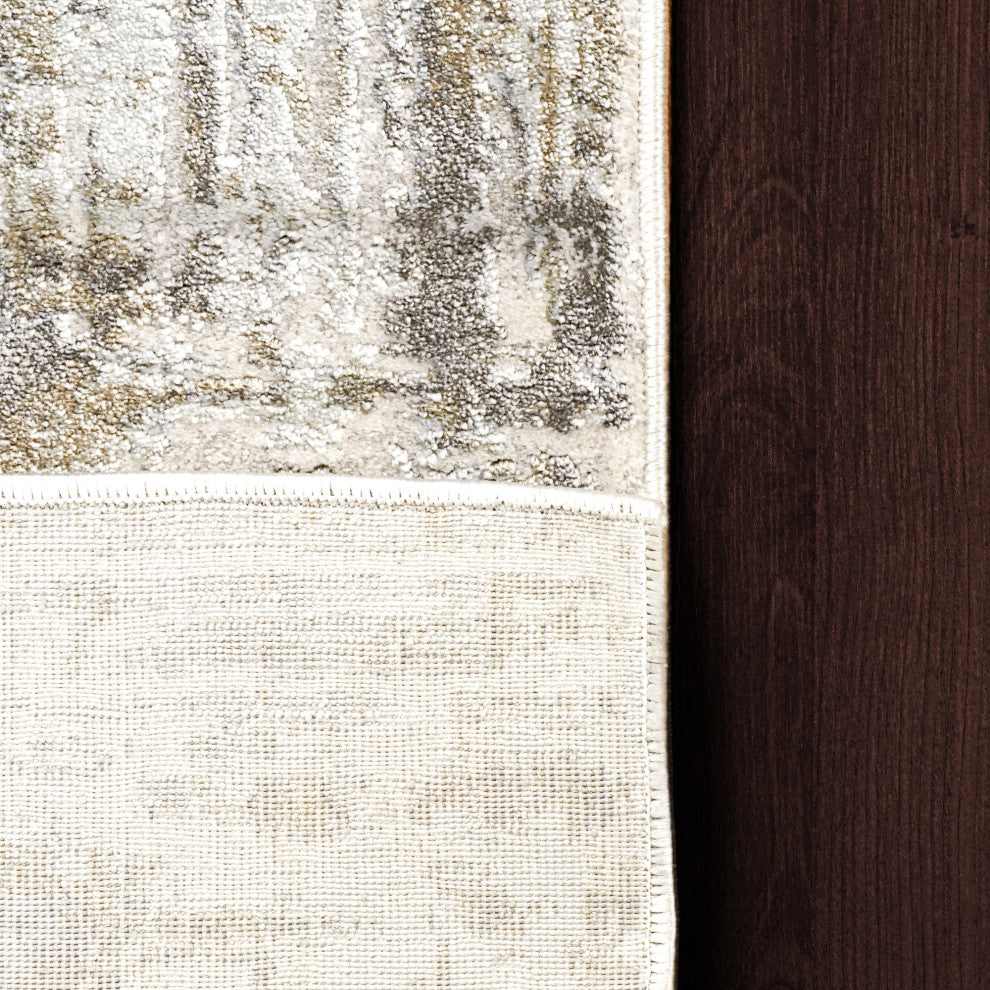 Castilla Area Rug 3555-190 Ivory/Gray, 6'7"X9'6"