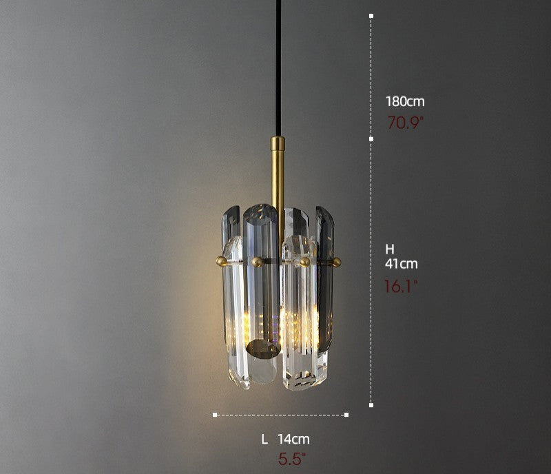 MIRODEMIÂ® Mallare | Luxury Firefly LED Pendant Light for Bedroom