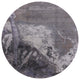 Ahgly Company Indoor Round Mid-Century Modern Area Rugs, 3' Round