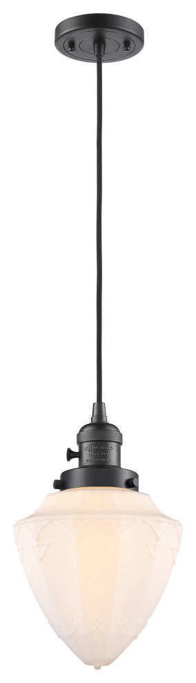 Innovations 201CSW-OB-G661-7 1 Light Pendant, Switch, Oil Rubbed Bronze