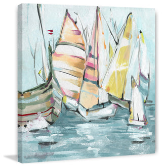 "It's High Time" Painting Print on Wrapped Canvas, 32"x32"