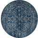 Karelia Homeland Steel Blue 7'10" Round Area Rug