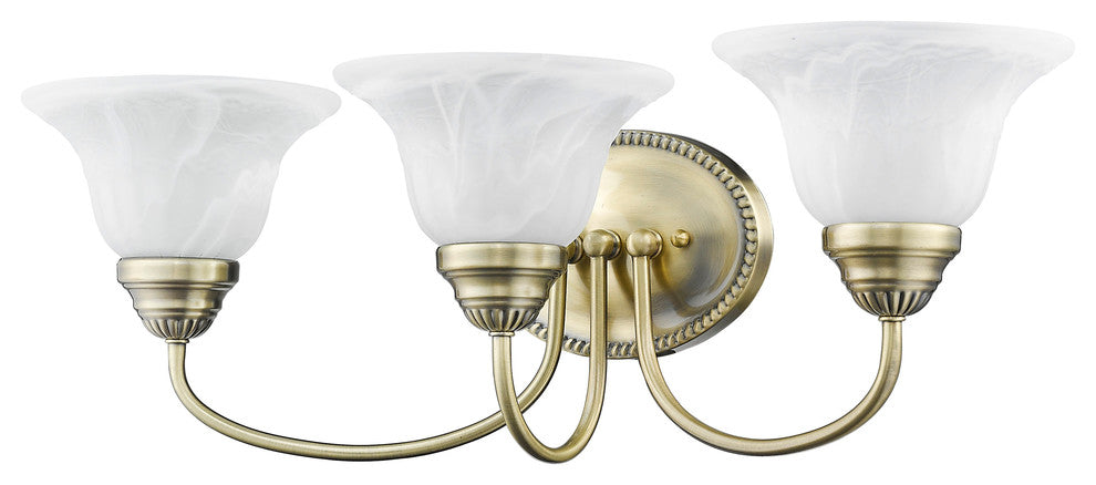 Edgemont Bath Light, Antique Brass