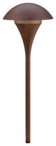Kichler Eclipse 1 Light Landscape 120V Path-Spread, Textured Tannery Bronze