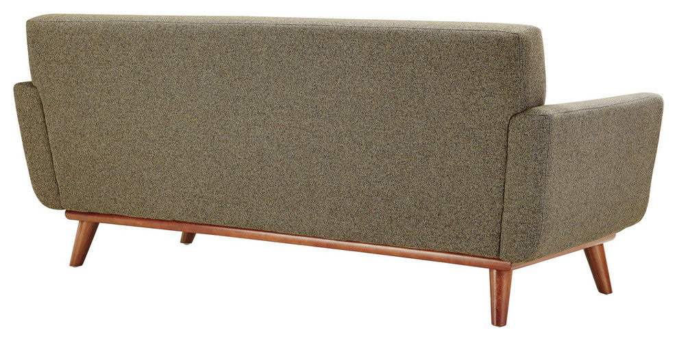 Modern Oat Engage Loveseat and Sofa Set of 2