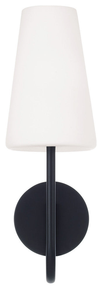 Capital Lighting 655211-550 Averitt 17" Tall Wall Sconce - Matte Black