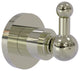 Astor Place Robe Hook, Polished Nickel