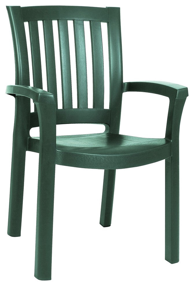 Compamia Sunshine Outdoor Dining Armchairs, Set of 2, Green