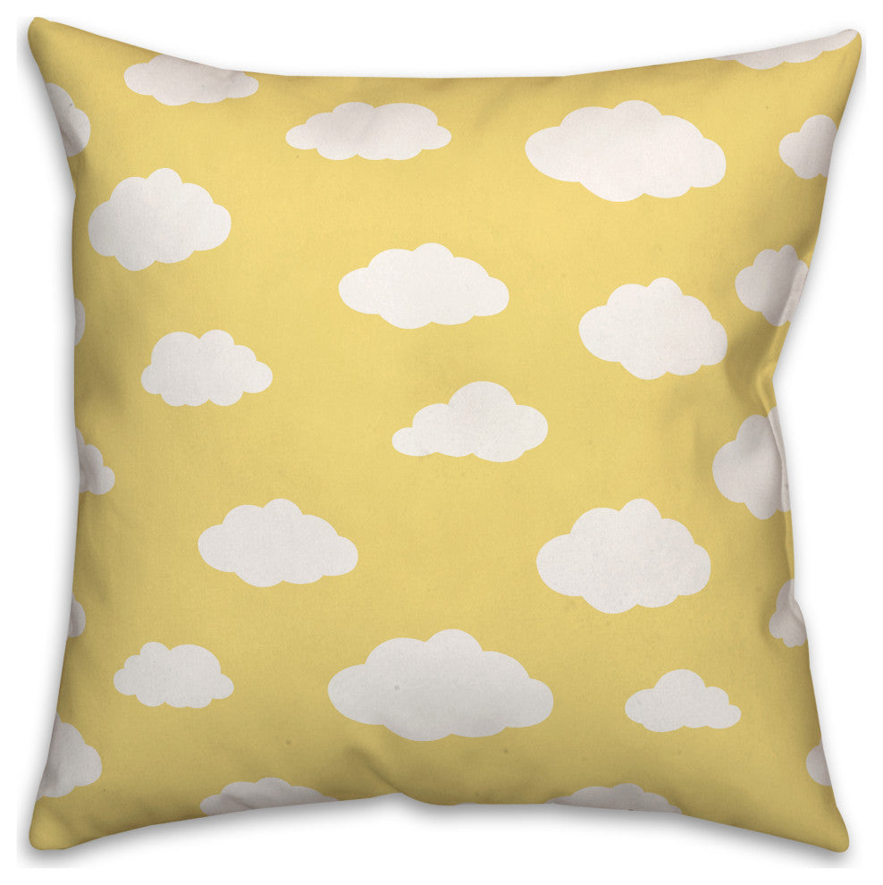 Cloud Pattern 6 16x16 Indoor / Outdoor Pillow